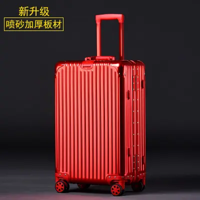 20 Zoll Aluminium-Magnesium-Legierung Reisekoffer aus Deutschland Herren und Damen Business Handgepäck Trolley Koffer Großhandel vollständige Aluminium-Magnesium-Legierung - 9