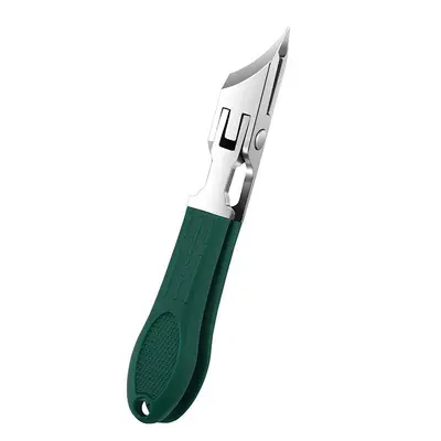 Stainless steel nail clippers set large opening