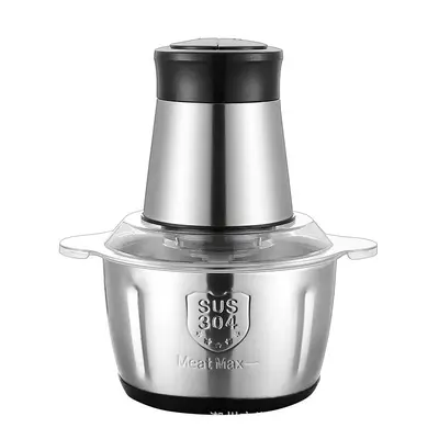 Meat grinder, stainless steel, large capacity - 13