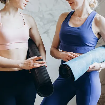 Süet Yoga Matı, Kaymaz, Ter Emici, Doğal Kauçuk, Baskılı