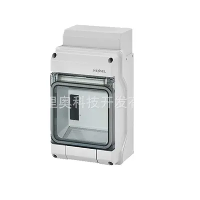 HENSEL küçük dağıtım kutusu, IP65, tek sıra 4,5 modül, KV9104