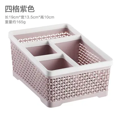 Kosmetik-Aufbewahrungsbox Schminkpinsel Lippenstift Schreibtisch-Organizer - 10