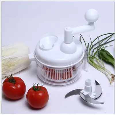 源头厂家全功能碎菜机功能切菜器手摇式切菜器 蔬菜脱水 厨房工具 - 4