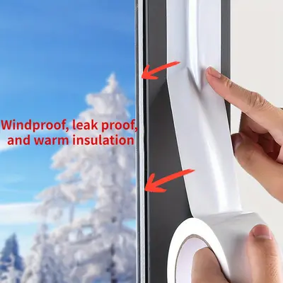 Windschutzband aus Gewebe für Tür- und Fensterspalte, wasserdicht und insektensicher