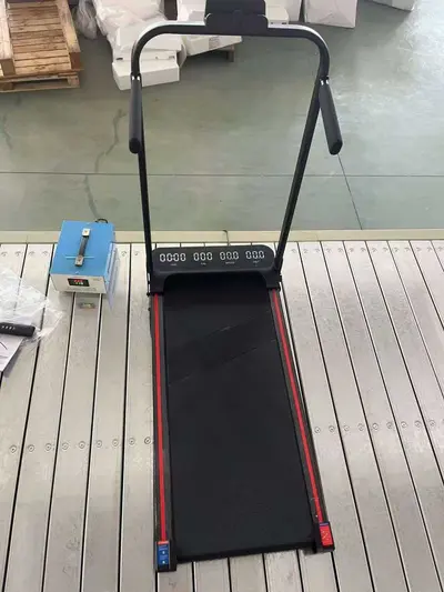 Katlanabilir Elektrikli Koşu Bandı, Sessiz Mini Ev Tipi Fitness Ekipmanı - 10