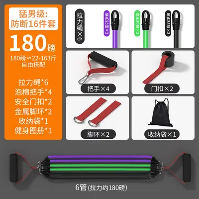 Multifunctional Pull Rope Resistance Band for Back and Shoulder Workouts - 10