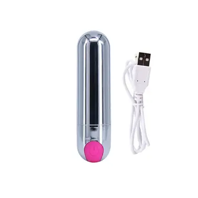 10 modlu şarjlı mini kadın vibratörü, güçlü titreşim - 8