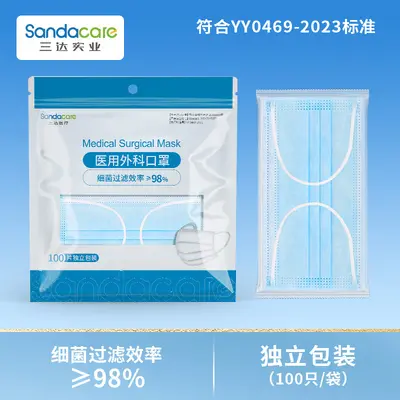 Medical Surgical Mask, Disposable, Individually Packed, High Protection - 11