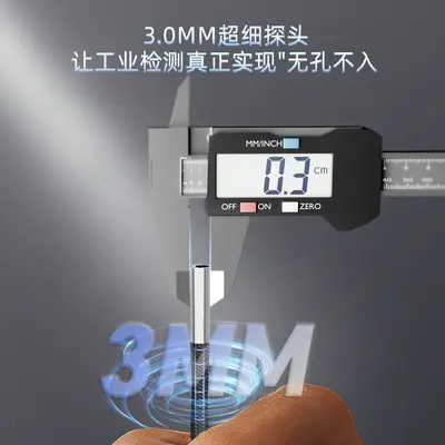 RALCAM Industrial Endoscope Ultra-thin 3mm Probe High-definition Inspection Endoscope for Detecting Burrs Cracks and Welds