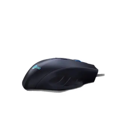 Laikoo MS112pro LED-Kabelgebundene Gaming-Maus, lautlos, langes Kabel
