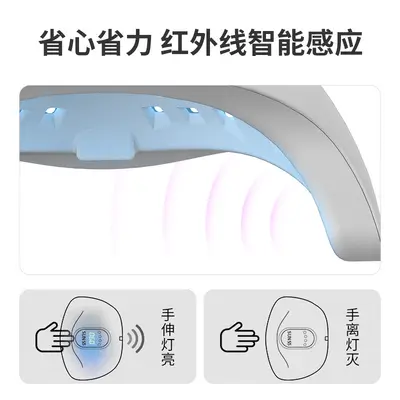 LED manikür lambası UV oje kurutucu - 4