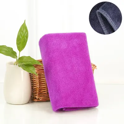 Microfiber towel, absorbent barber towel, beauty salon special hair towel, cleaning towel - 12