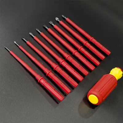 9 parçalı çok fonksiyonlu manyetik yalıtımlı tornavida seti - 4