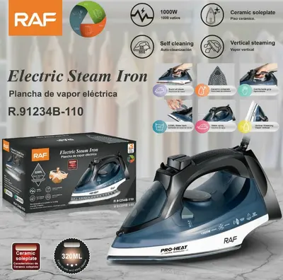 RAF 2200W tragbarer Dampfbügeleisen mit Kabel, Trocken- und Nassgebrauch - 6
