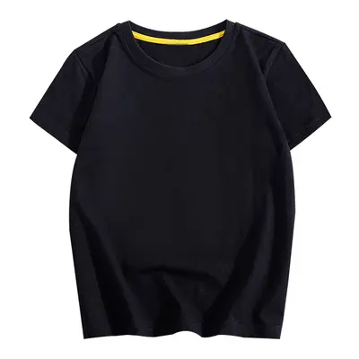 Rotes Sommer-Eltern-Kind-Kurzarm-T-Shirt-Set für drei Personen, Größen 90-XXL