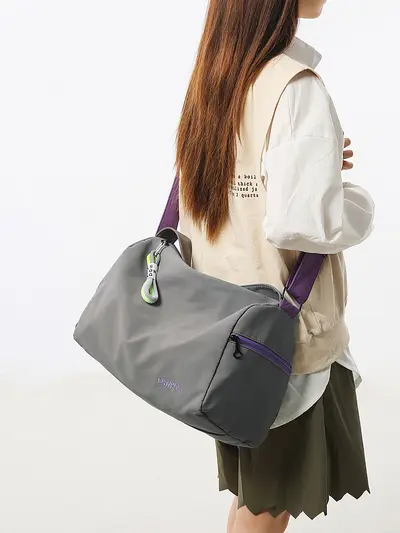 Sports Crossbody Bag Women Large Capacity Waterproof Travel Bag Couples Dry Wet Separation Yoga Swimming Fitness Bag Single Shoulder Bag