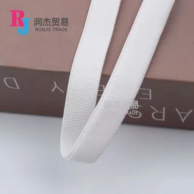 Farbiges Plüsch-Gummiband, Nylon-Flachelastik - 11
