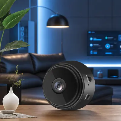 A9 Security Camera, 360-Degree Panoramic, Night Vision WiFi