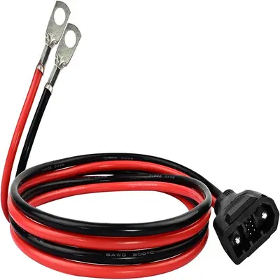 EcoFlow XT150 uyumlu uzatma kablosu 8AWG 0,5 m / 1 m ek batarya kablosu