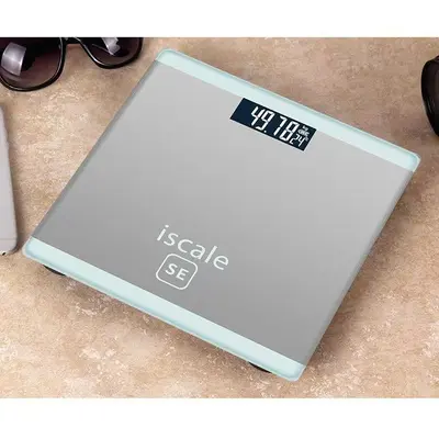 Zhineng Vücut Ağırlık Ölçeği Yüksek Hassasiyetli Ev Tipi Elektronik Terazi Sağlık İnsan Vücut Ölçeği Basit Tartı Logosu Baskılı Reklam Ölçeği - 12
