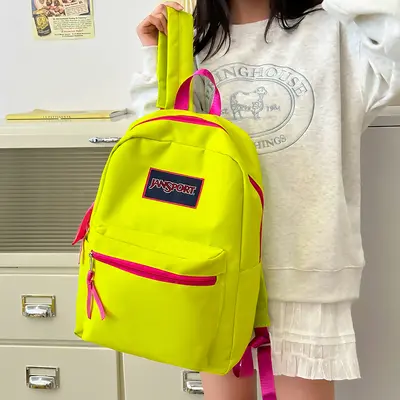Crossborder Schulrucksack für Schüler und Studenten, Einfarbig, Minimalistisches Design, Leicht und bequem, Lässiger Doppelschulter-Rucksack, Vielseitig kombinierbar, Modisch, Eleganter Rucksack mit hohem Design-Wert - 4