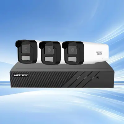 Hikvision-Sicherheitskamera-System 4MP, Vollfarbe, Mikrofon, Mobilüberwachung - 8