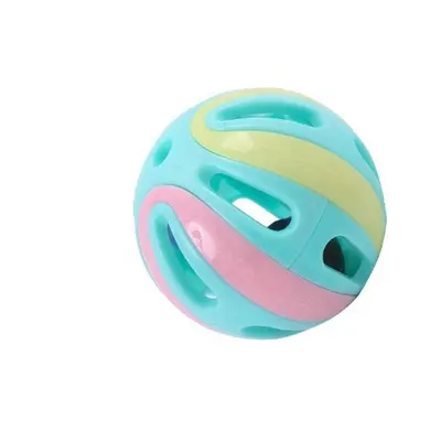 Cat Toy Ball Sound Bell Colorful Hollow Design