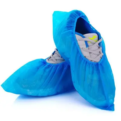Disposable Non-Slip Shoe Covers, Non-Woven, for Indoor Use - 7