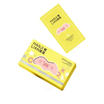Han Ji Lian Blackhead Clearing Nose Strips, Deep Cleansing and Moisturizing - 7