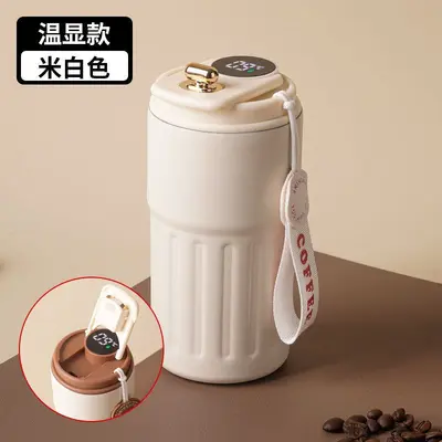 316 Stainless Steel Thermos Mug with Smart Temperature Display - 7