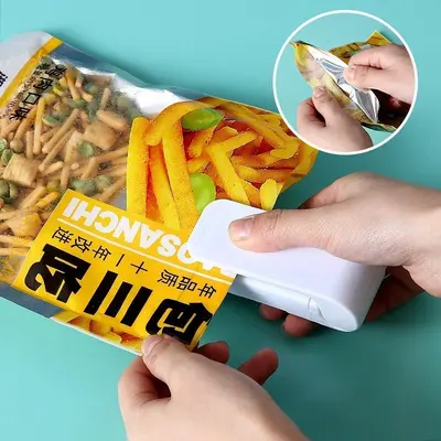 真空封口机小型家用手压式封口器迷你便携零食塑料袋热密封机神器 - 4