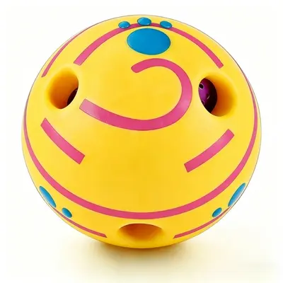 Dog Toy Rolling Squeaky Ball Durable Bite-Resistant Chew Ball - 9