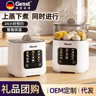 Gemet otomatik kapanmalı buharlı yumurta pişirici, zamanlayıcılı