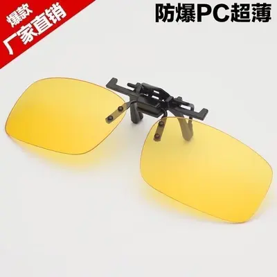 Clip-On Polarized Sunglasses and Myopia Eyeglass Clips - 8