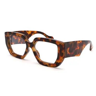 Retro-Brille mit Klarglas, Blaulichtfilter, Damen - 4
