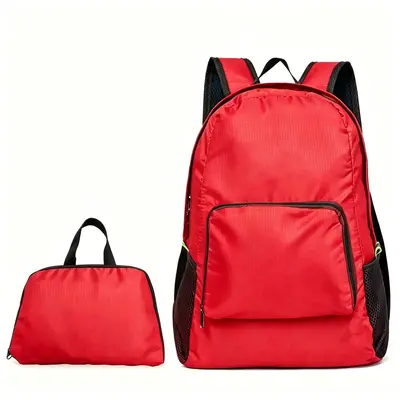 Foldable Multifunctional Outdoor Student Backpack for Sports and Travel - 10
