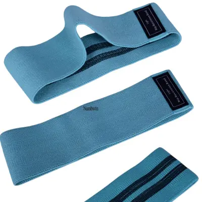 Numbwin Squat Yoga Resistance Band Set, Latex Glute Loop - 3