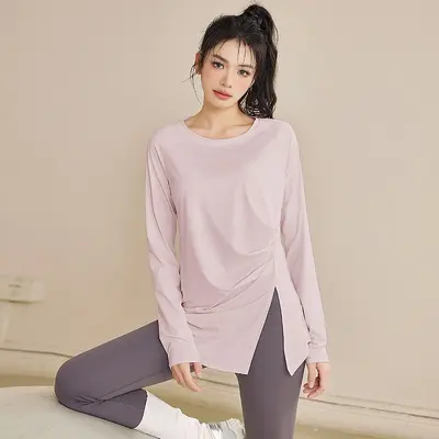 Women's Long Sleeve Pilates and Yoga Wear, Spring Autumn, Professional - 8