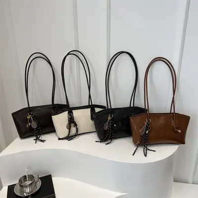 Retro Large Capacity Women's Shoulder Tote Bag