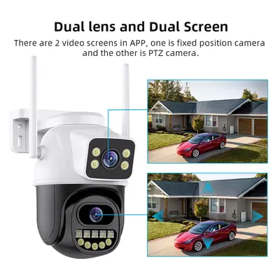 ICSEE camera 8MP 5x zoom HD WIFI wireless