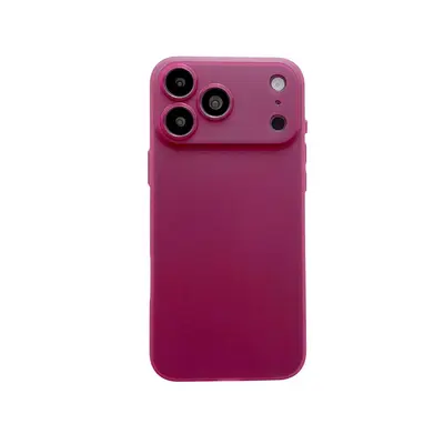 Ultra İnce Mat Yumuşak Kılıf, Apple 18/17 Pro Max/16/15/14/13 Pro Uyumlu