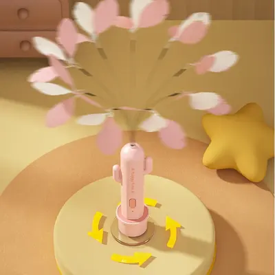 Automatic Electric Rotating Butterfly Cat Teaser Wand with Suction Cup - 4