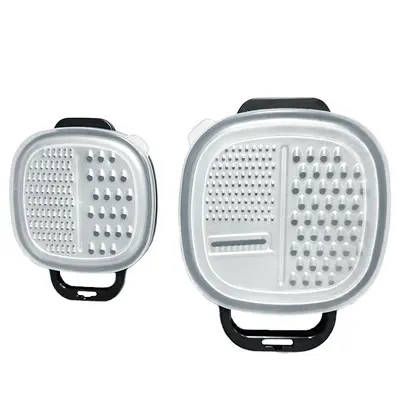 Stainless Steel Grater with Storage Box