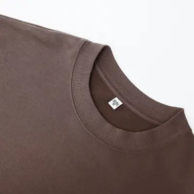 Rundhals-Sweatshirt mit Rissen, 400 g, Übergröße, Retro-Waschung