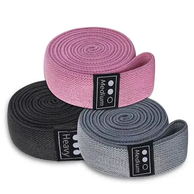 200x3 cm Long Resistance Band for Squats and Glute Training, Elastic Band - 4