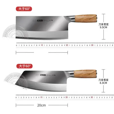 Yangjiang mutfak bıçağı, şef modeli dilimleme - 5