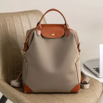 2026 neues Trendmodell hochwertige doppelte Schultergurte Rucksack Pendler Laptop-Rucksack leicht großes Fassungsvermögen Nylon Rucksack Business Reiserucksack