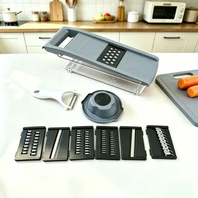 Multifunctional vegetable grater 7-in-1, slicer and cutter - 6