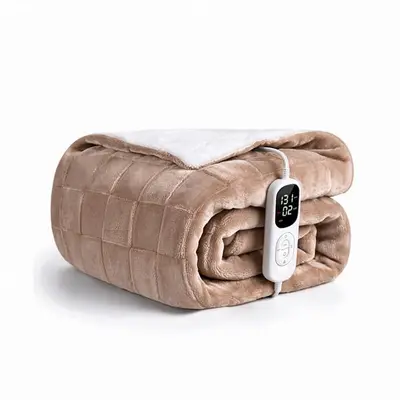 Checkerboard Electric Blanket Washable Smart Constant Temperature - 11