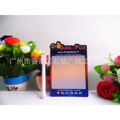 Cartoon Magnetic Writing Board for Children, Soft Magnetic Drawing Board